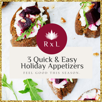 🎄 Get Festive with 3 Healthy Holiday Appetizers 🎄